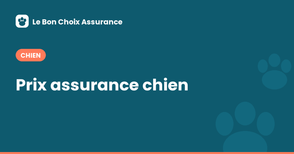 Prix assurance chien